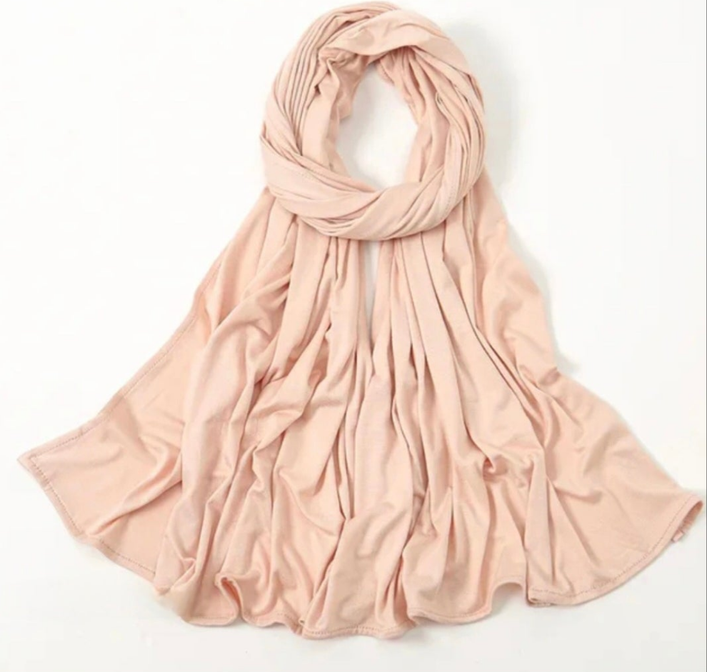 Light Pink Jersey Hijab