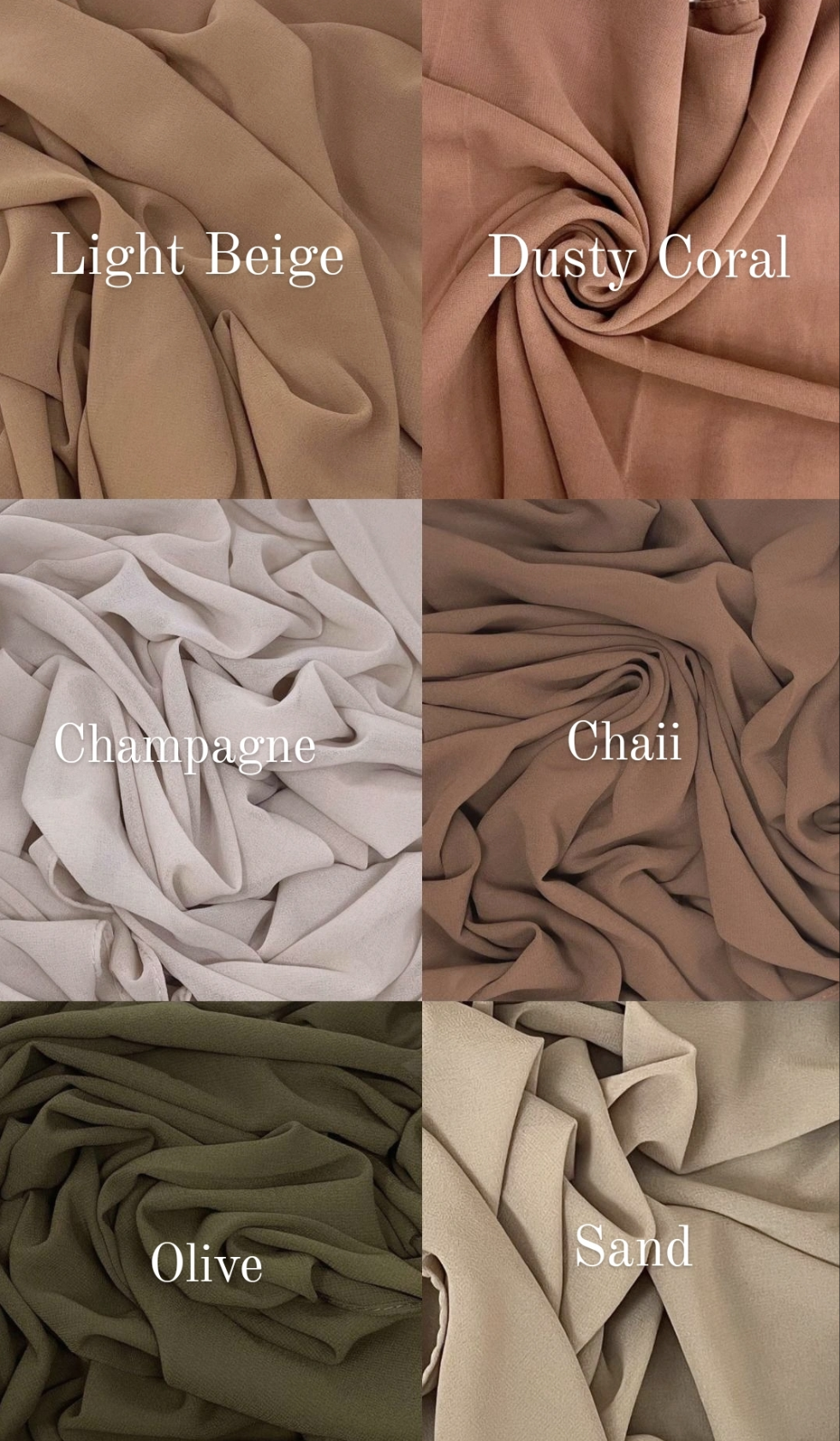 2 Hijabs with scrunchies gift boxes set