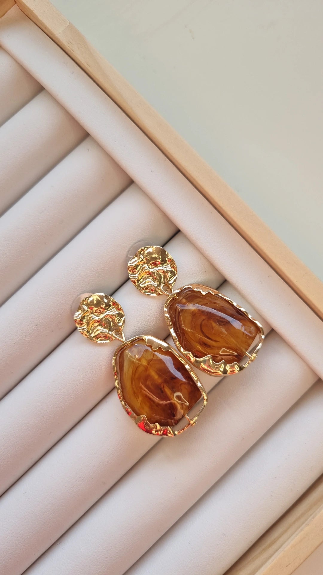 Coffee Drop earrings