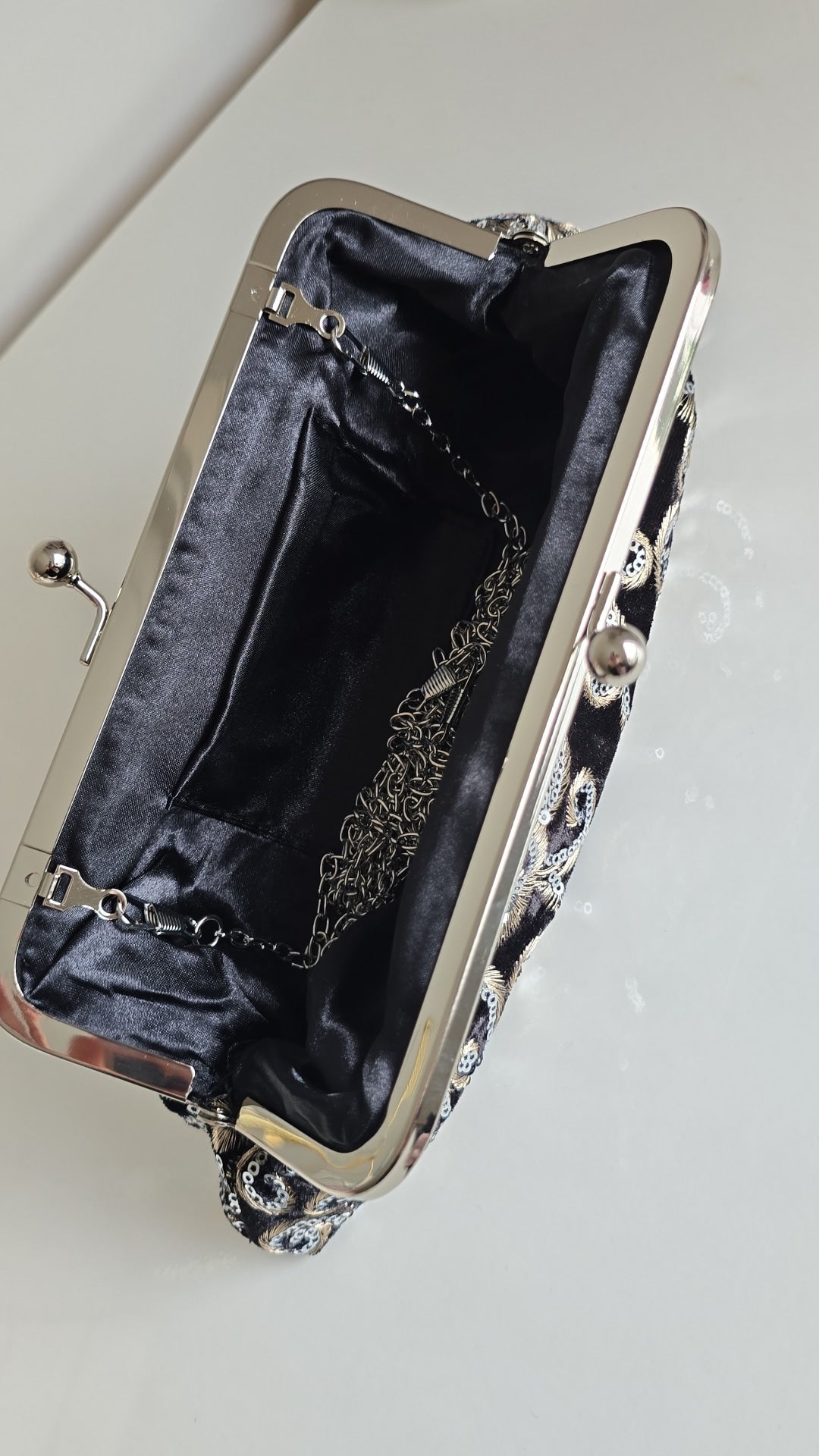 Velvet clutch Bag
