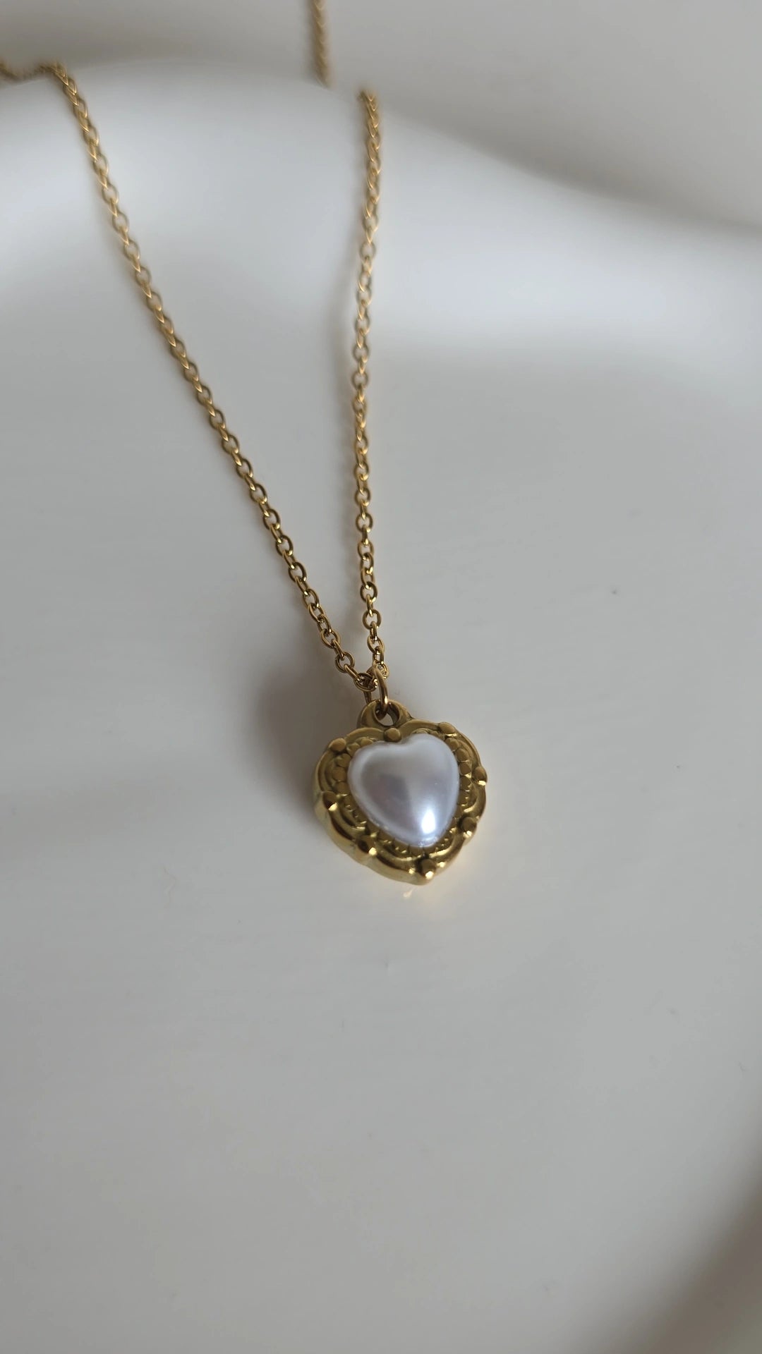 Vintage heart necklace