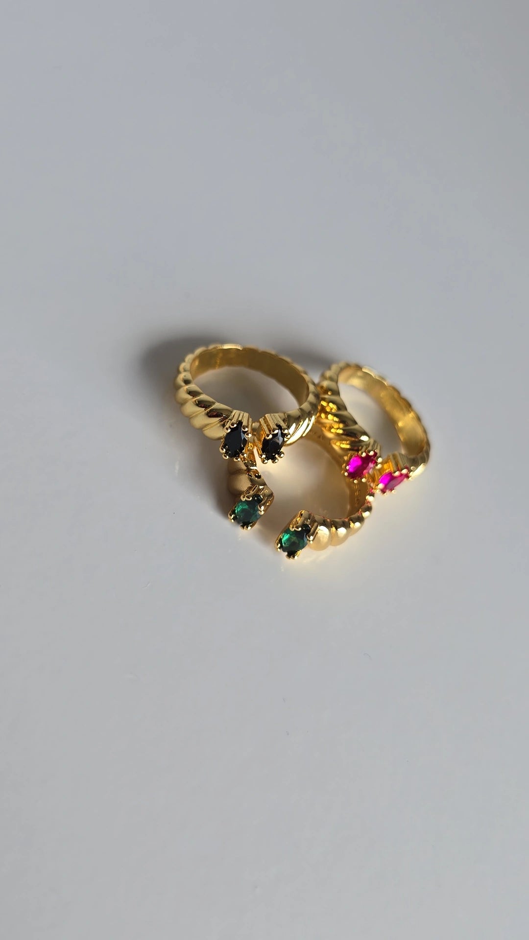 18k Gold plated Rings