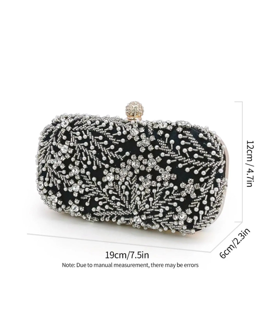 Flower Beaded clutch Bag