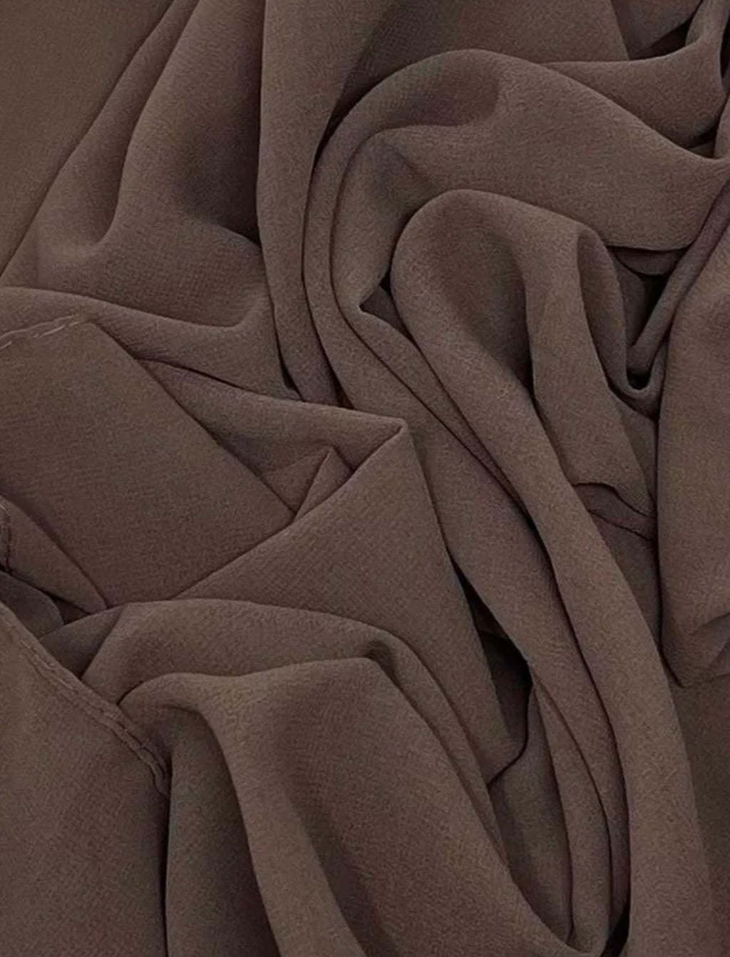 Premium Brown Chiffon
