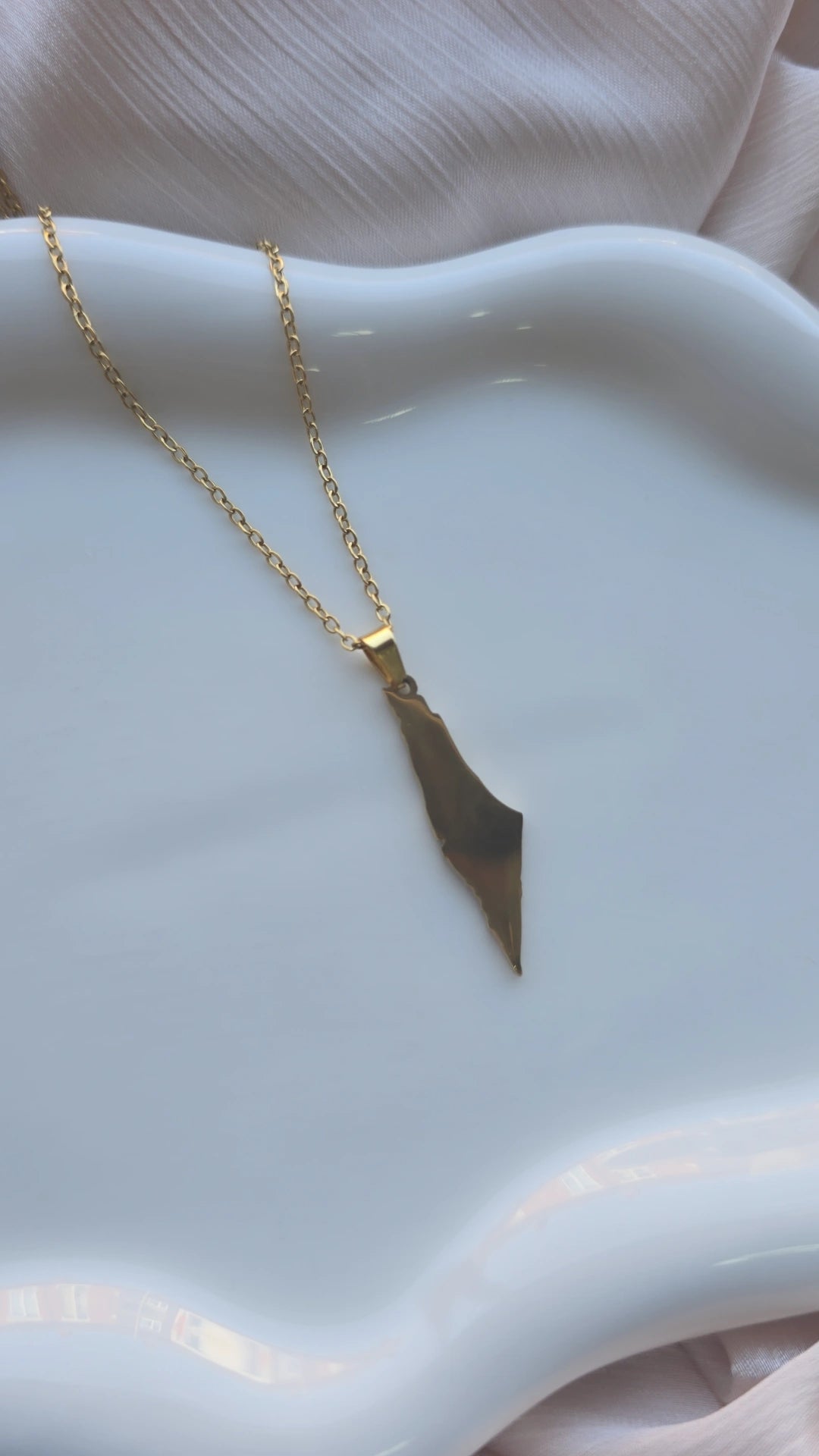 Palestine Gold Necklace