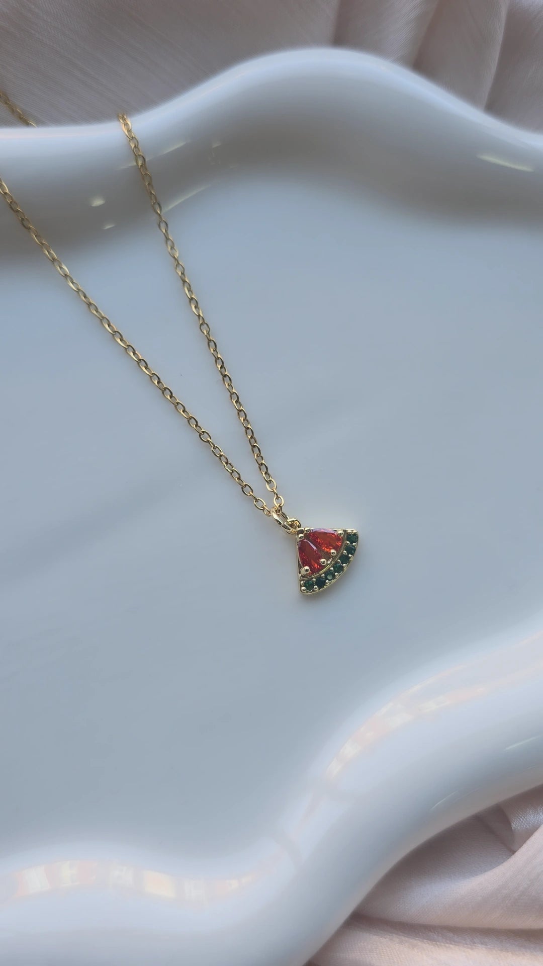 Watermelon Necklace