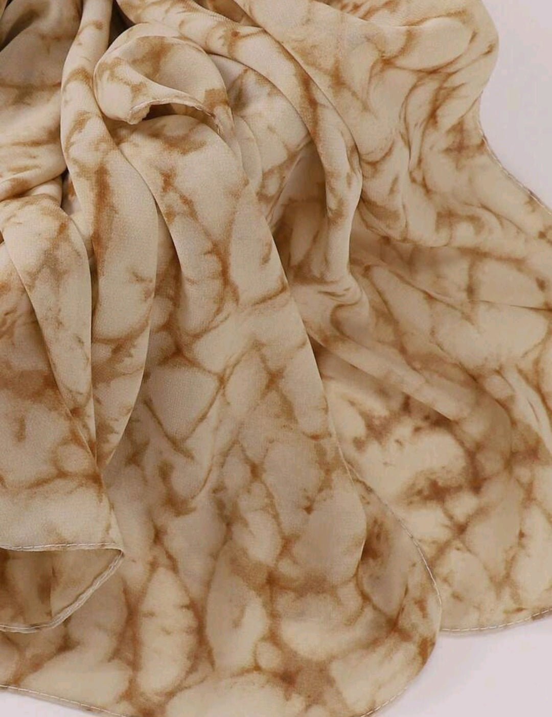 Coffee Tie Dye hijab