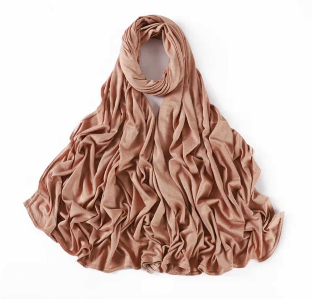 Light Beige Premium jersey Hijab