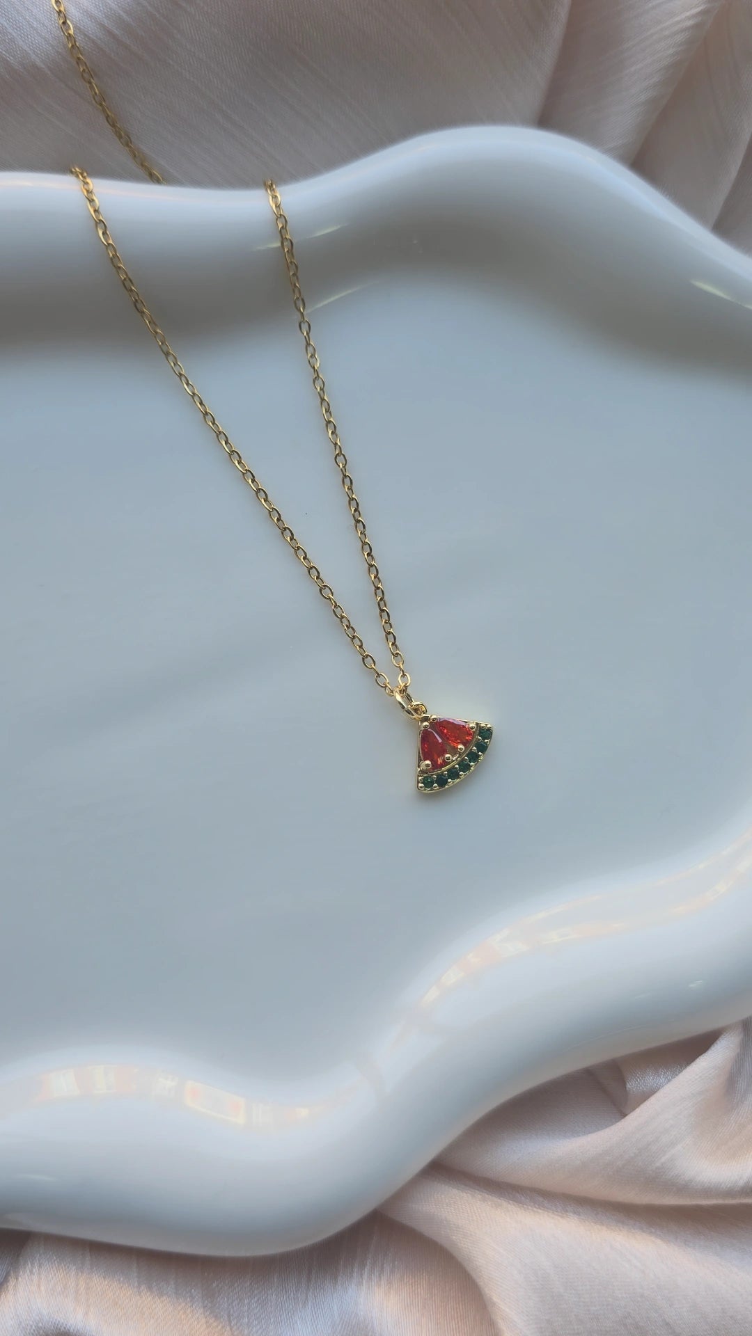 Watermelon Necklace