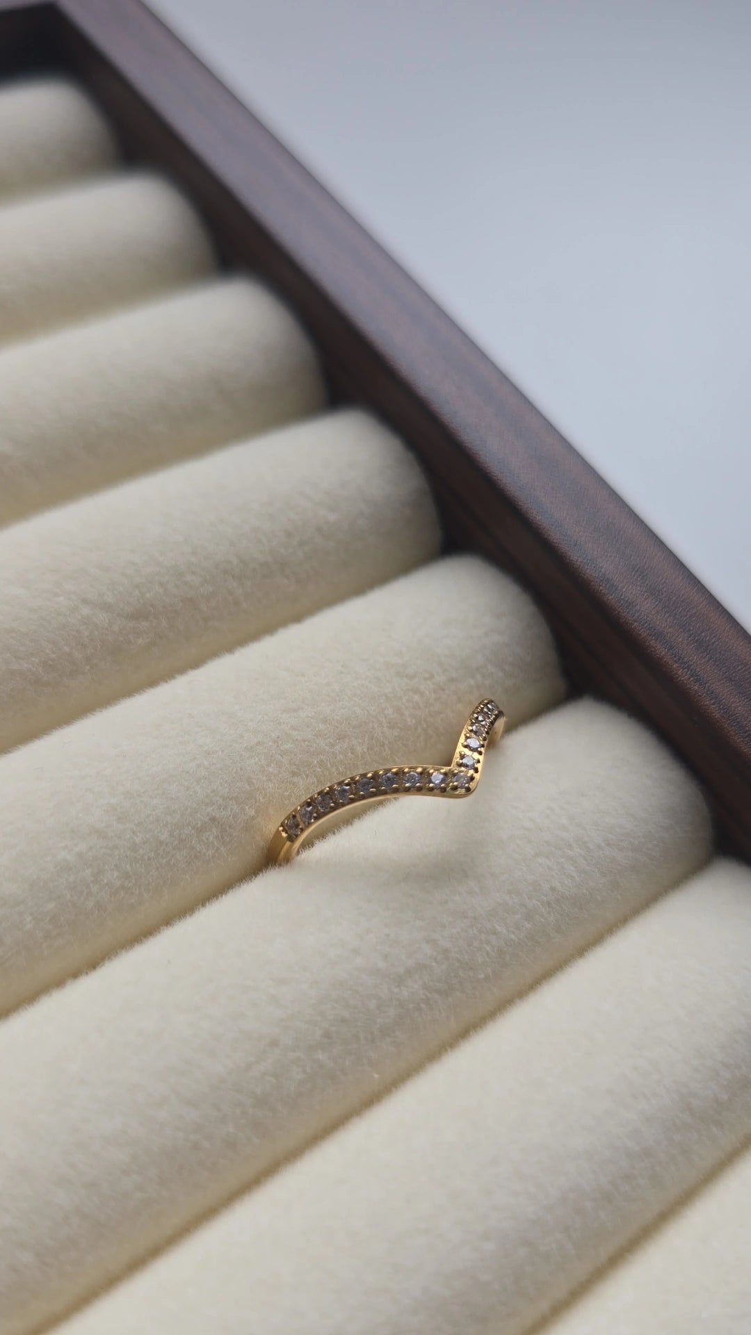 Wishbone Ring 18k Gold plated /Stainless Steel (Copy)