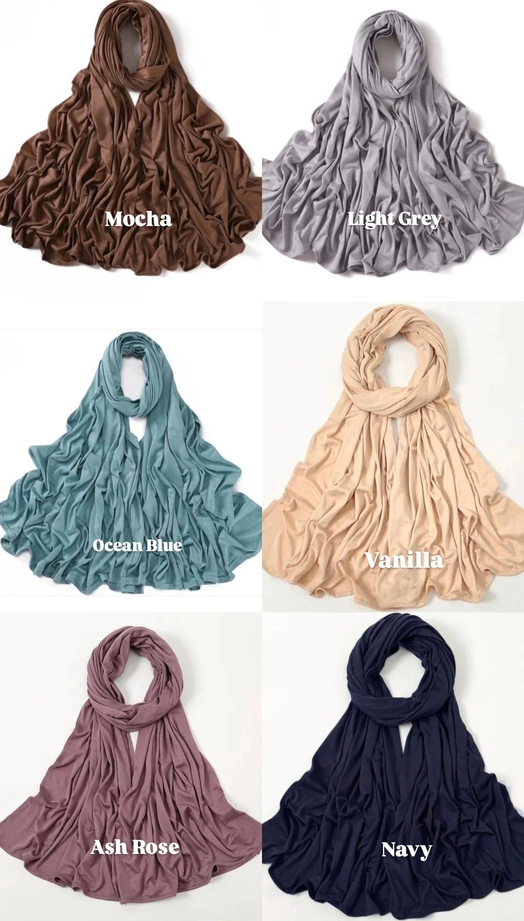 2 Premium Jersey Hijab gift boxes with 2 hijab magnets