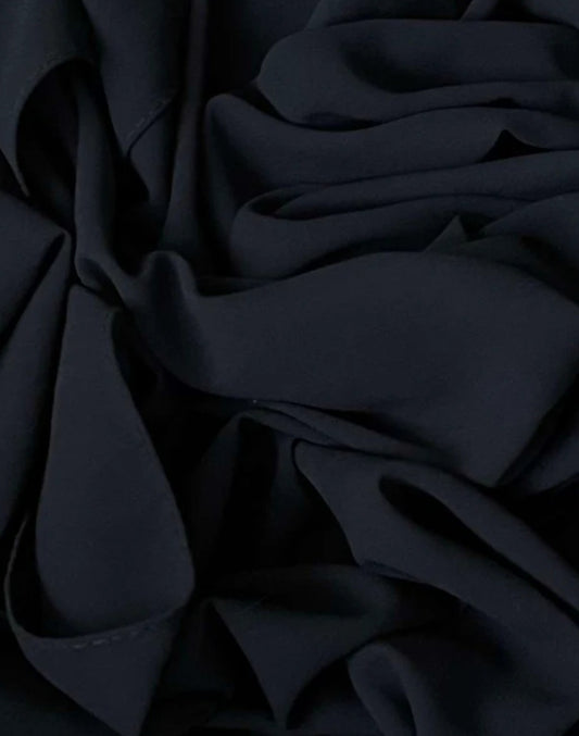 Premium Black Chiffon