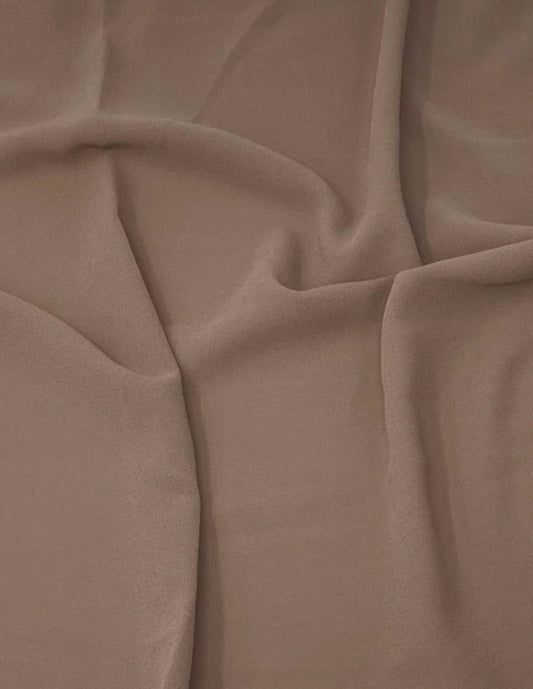 Premium Beidge Chiffon