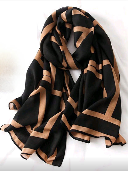 Check printed Scarf