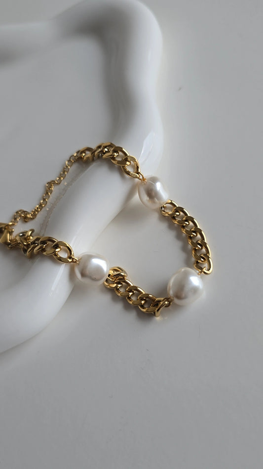 Pearl chain Bracelet
