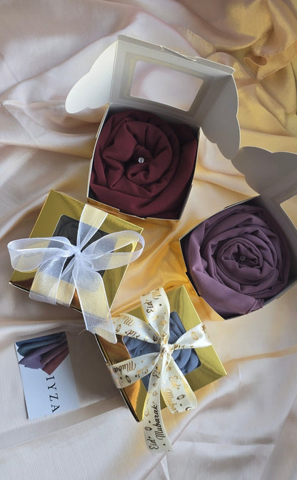 Single Hijab Favour Boxes