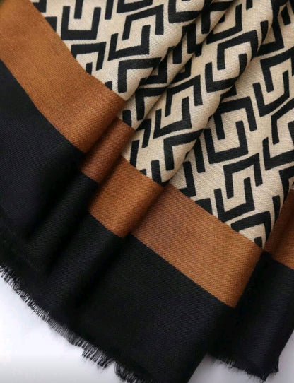 Geometric pattern Scarf