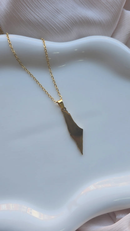 Palestine Gold Necklace