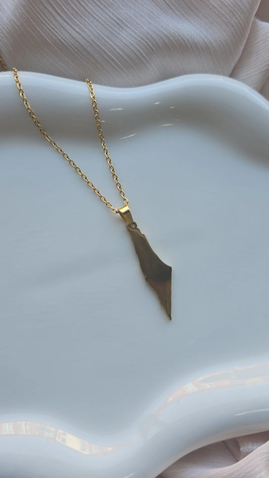 Palestine Gold Necklace