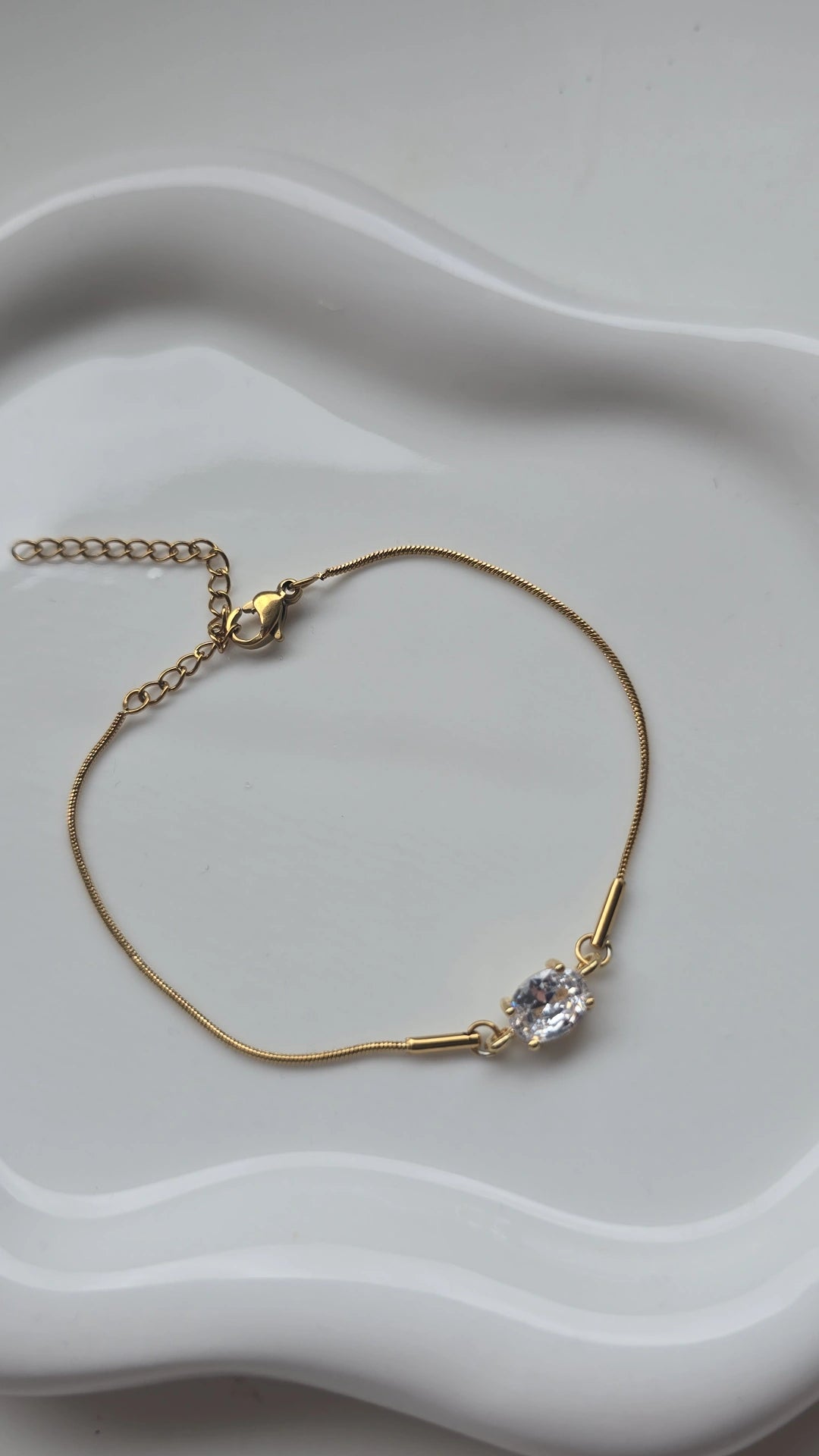 Zicornia Stone daimond Bracelet