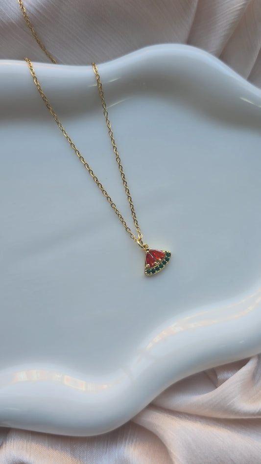 Watermelon Necklace