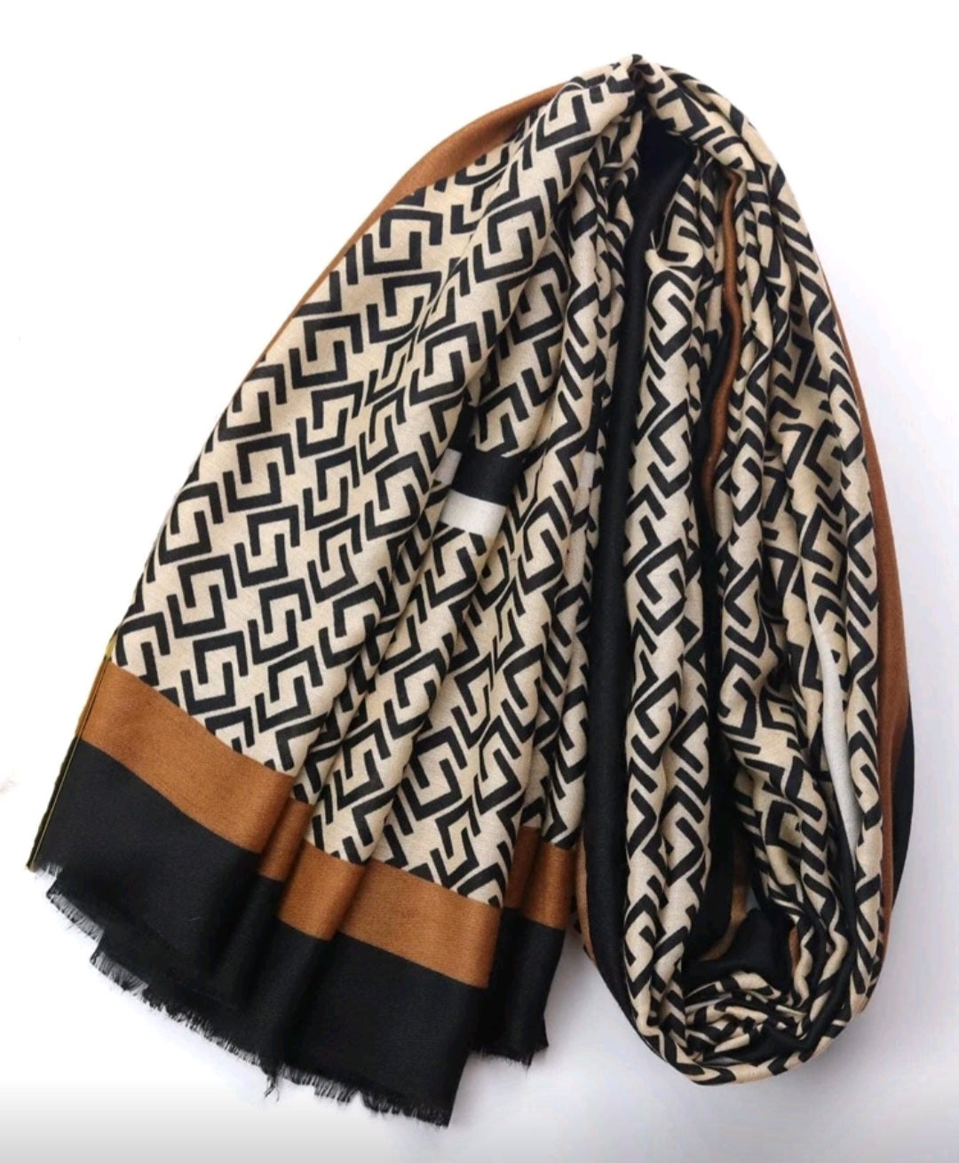 Geometric pattern Scarf