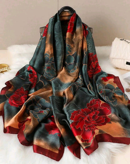 Forest Rose Hijab