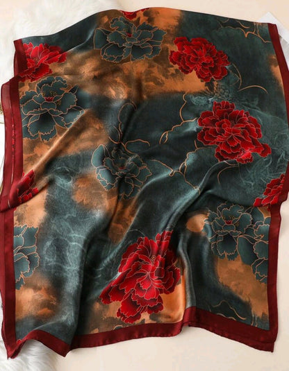 Forest Rose Hijab