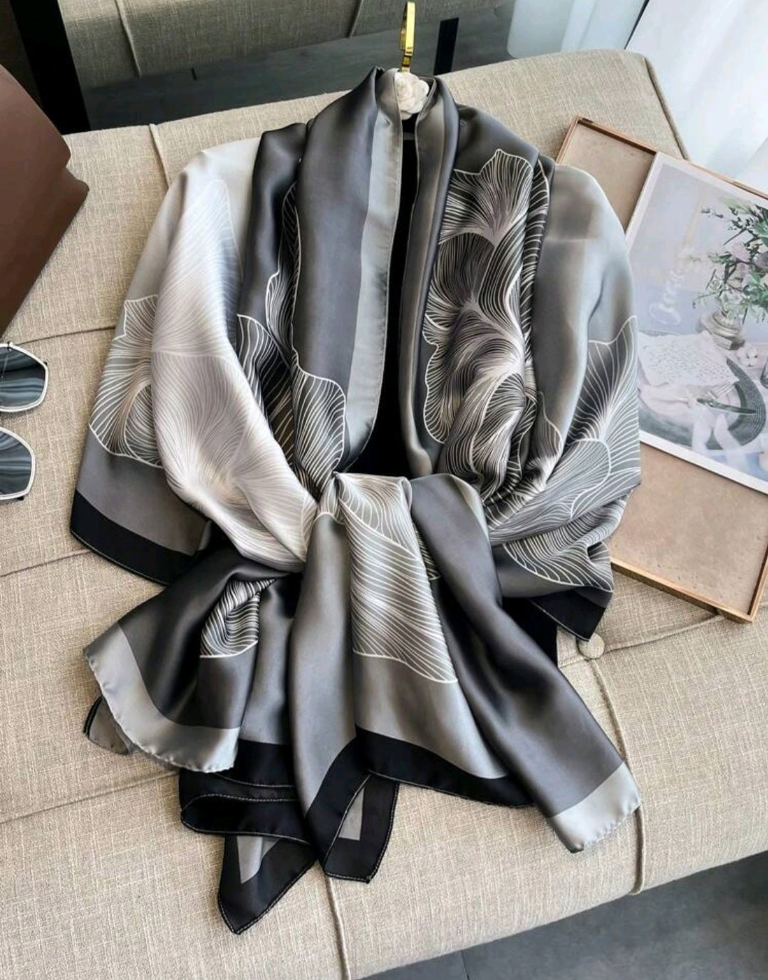 Shades of Grey Hijab