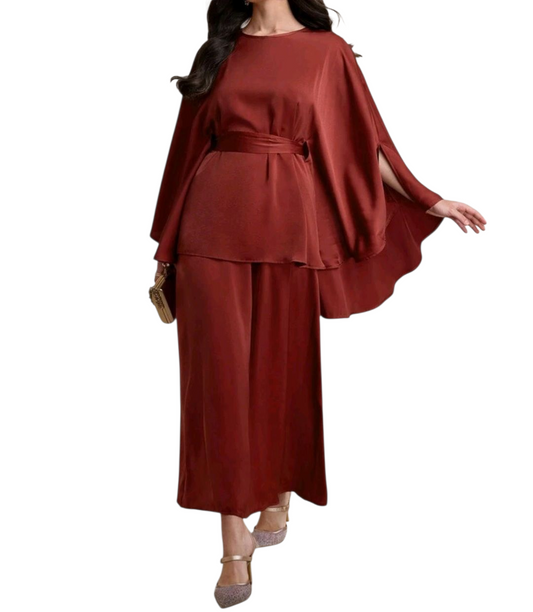 Cape-style Dress