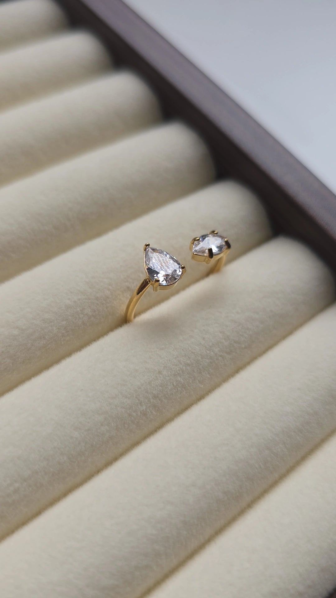 Double stone Ring